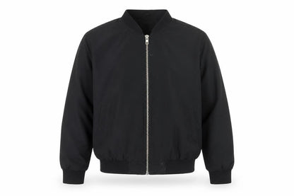 Mens UK Size M Topman Black Bomber Jacket