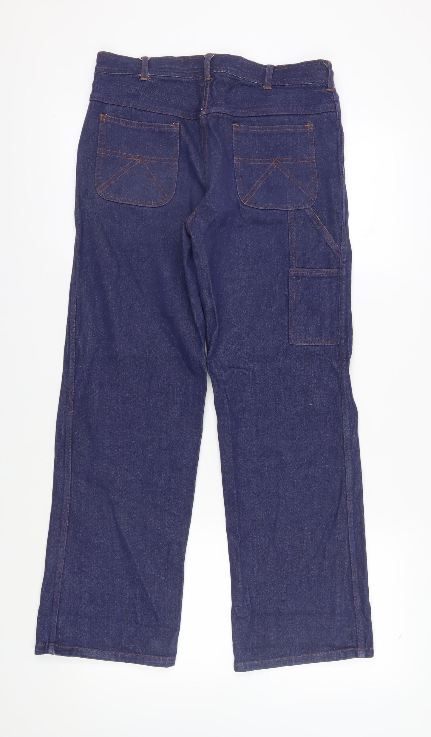 Champion Women's Blue Straight-Leg Jeans, Size 34