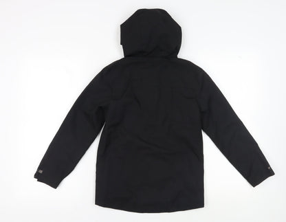 Urban Outlaws Boys Black Hooded Jacket 9-10Y
