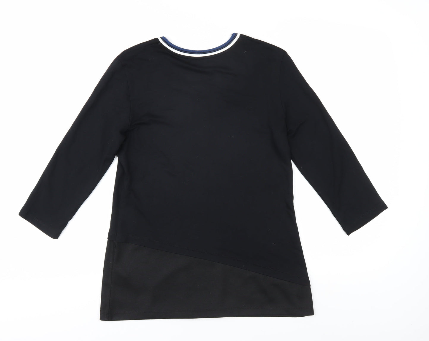 Womens UK Size 8 Gerry Weber Black Basic T-Shirt
