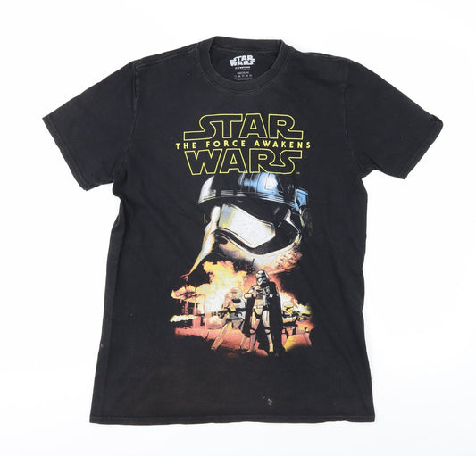 Star Wars Men's Black M T-Shirt The Force Awakens