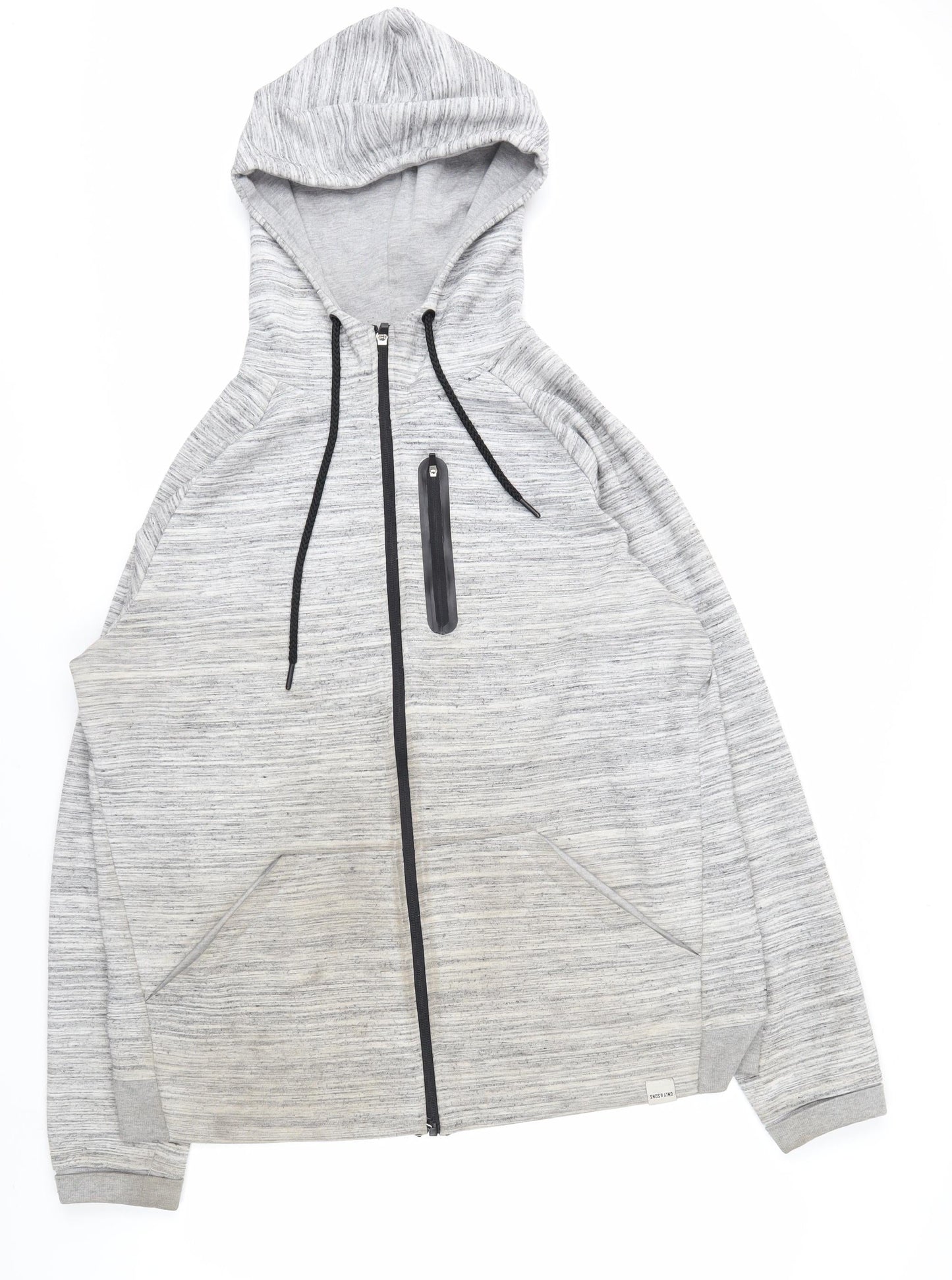 Mens UK Size XL ONLY & SONS Grey Full Zip Hoodie