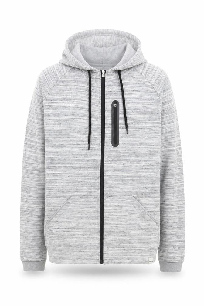 Mens UK Size XL ONLY & SONS Grey Full Zip Hoodie