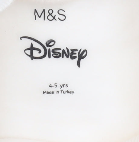 Marks and Spencer Girls' Ivory Stitch Pullover, 4-5 Years