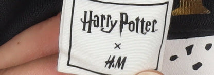 H&M Harry Potter Boys Black Hoodie 12-13 Years
