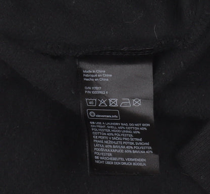H&M Harry Potter Boys Black Hoodie 12-13 Years