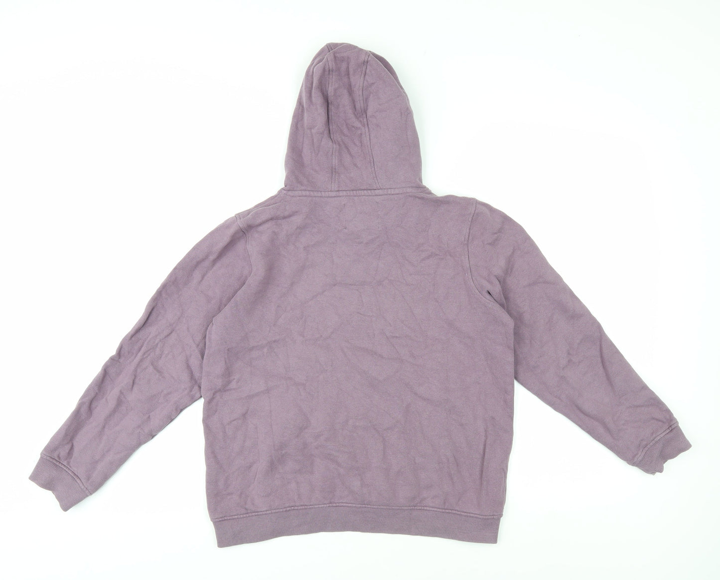 Animal Girls Purple Pullover Hoodie Size 13 Years Graphic Print