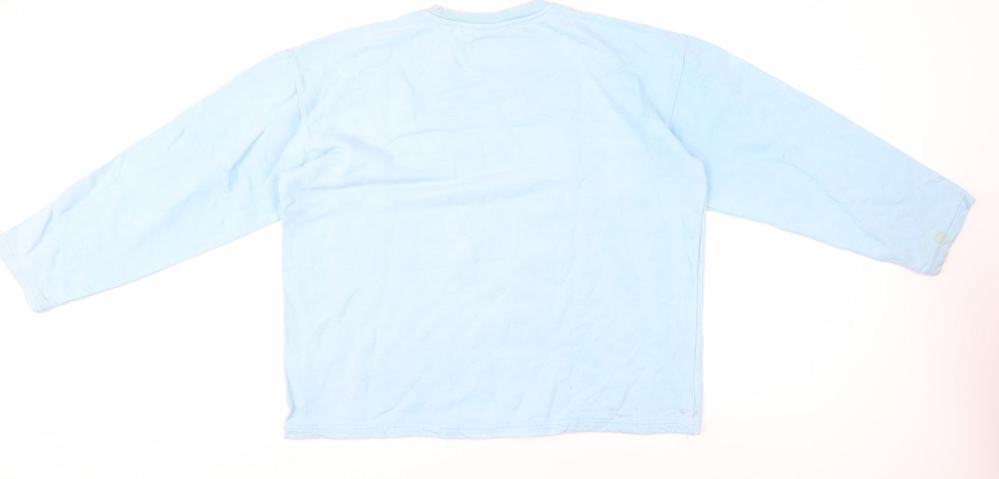 Puma Men's XL Blue Long Sleeve Sports T-Shirt