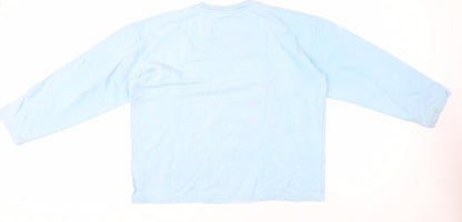 Puma Men's XL Blue Long Sleeve Sports T-Shirt