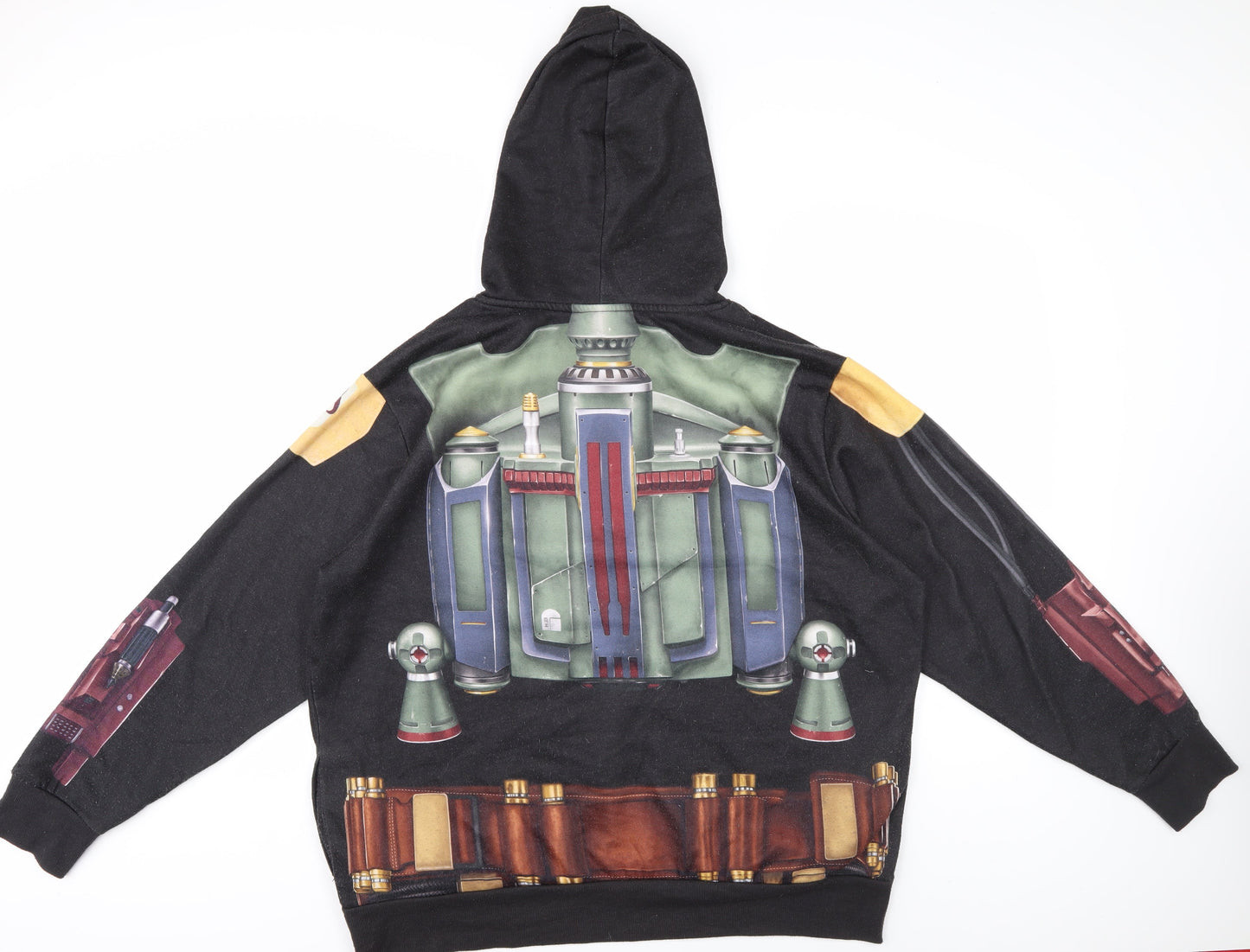 Unisex Adults UK Size L Disney Black Pullover Hoodie