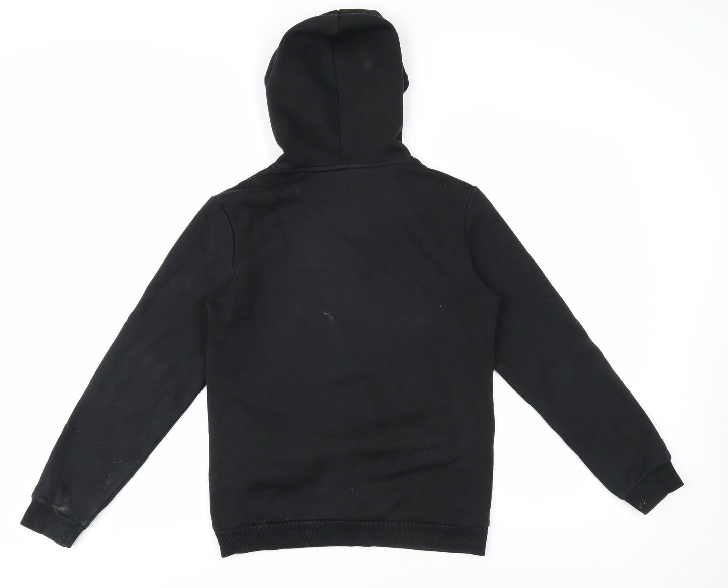 Puma Boys Black XL Hoodie with Logo - Casual Comfort