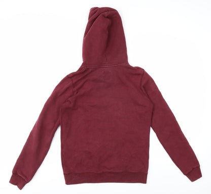 Womens UK Size 6 Jack Wills Red Pullover Hoodie