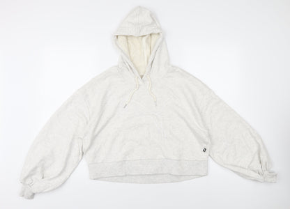 Puma Women's Ivory Pullover Hoodie, Size M, Casual Style