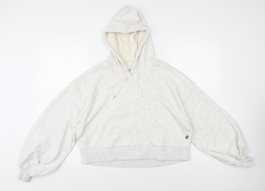 Puma Women's Ivory Pullover Hoodie, Size M, Casual Style