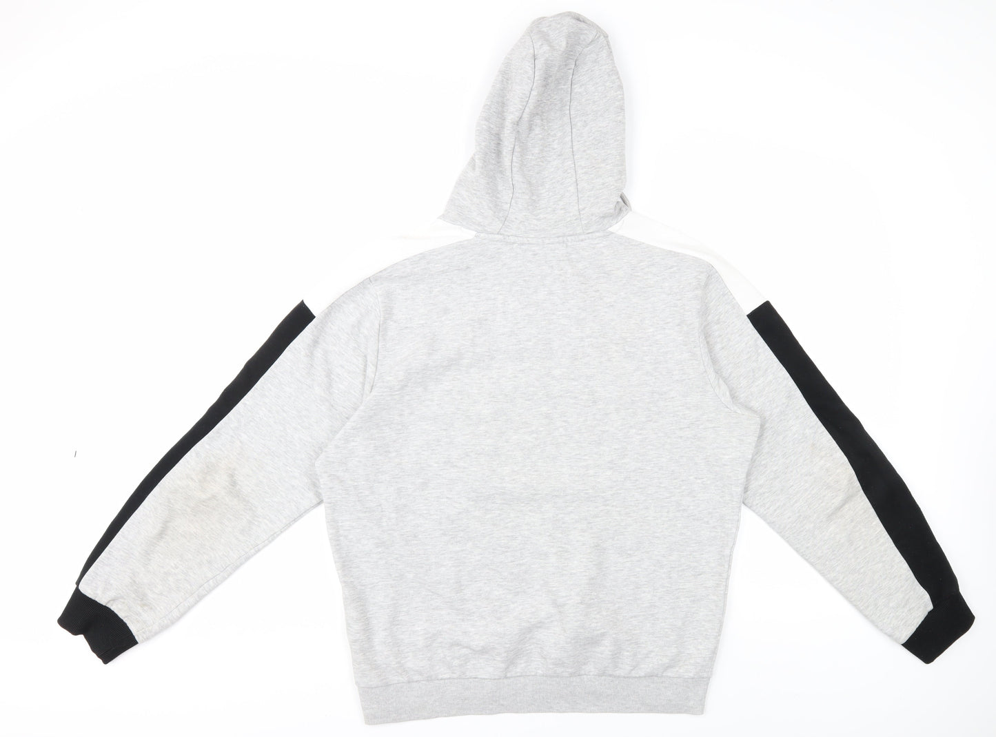 Mens UK Size S FILA Grey Pullover Hoodie