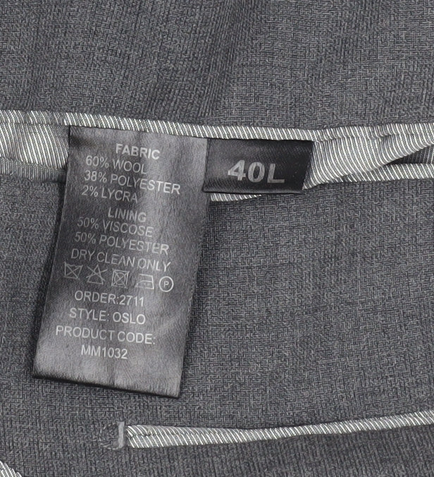 Mens UK Size 40 Skopes Regular Grey Suit Jacket