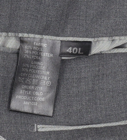 Mens UK Size 40 Skopes Regular Grey Suit Jacket