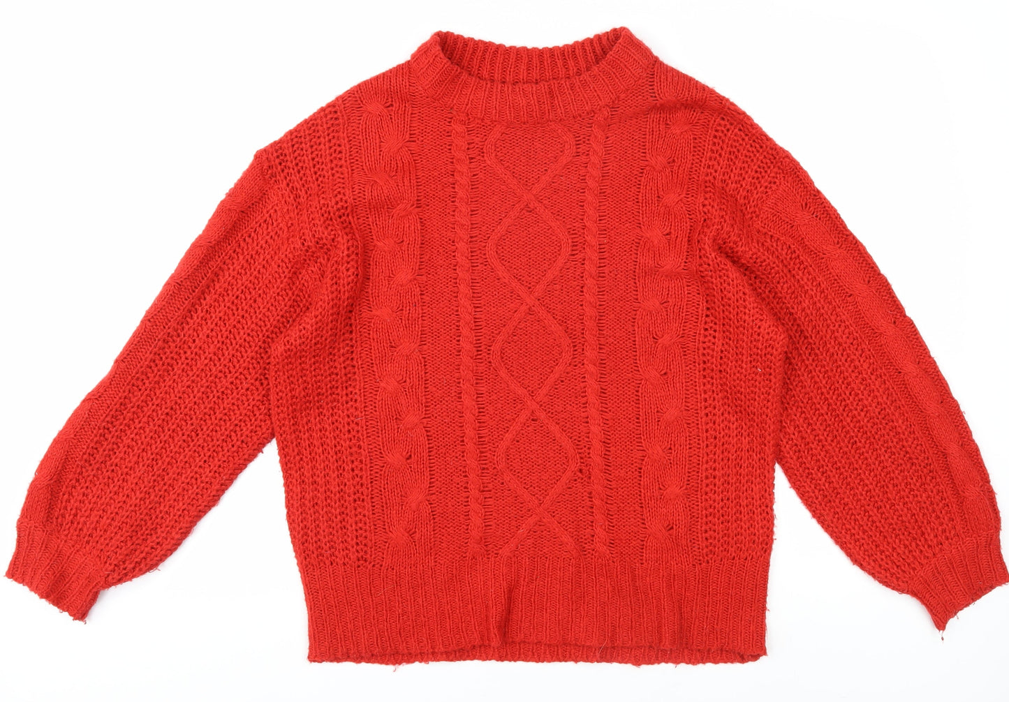 Womens UK Size 8 Brave Soul Red Jumper Jumper