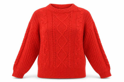 Womens UK Size 8 Brave Soul Red Jumper Jumper