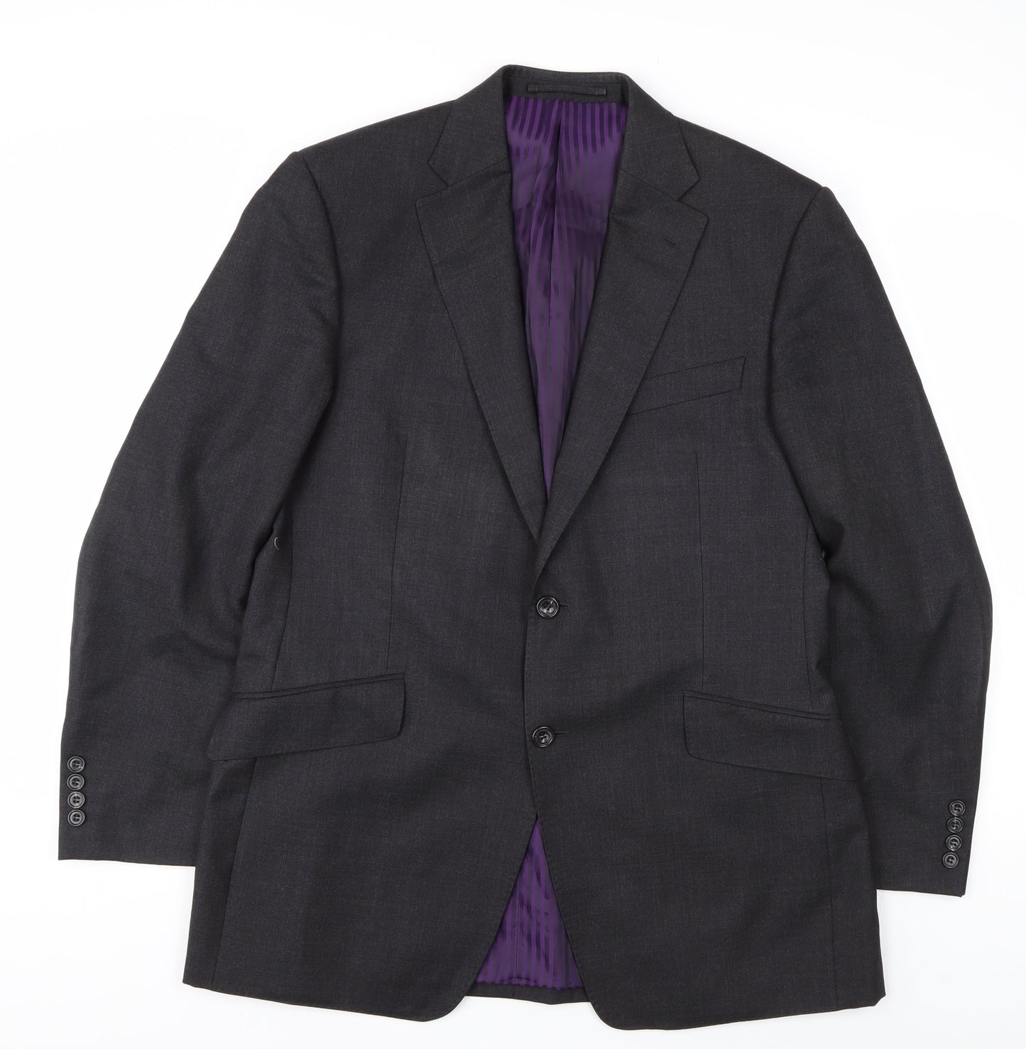 Mens UK Size 40 Marks and Spencer Regular Black Suit Jacket