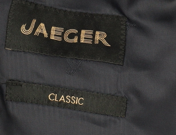 Mens UK Size 42 Jaeger Regular Blue Suit Jacket