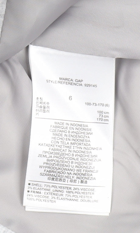 Gap Women's Grey Blazer UK 10 - Perfect for Work