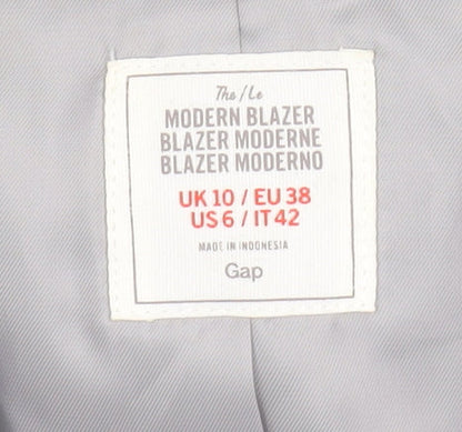 Gap Women's Grey Blazer UK 10 - Perfect for Work