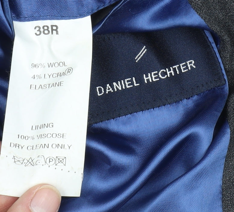 Mens UK Size 38 Daniel Hechter Regular Grey Suit Jacket
