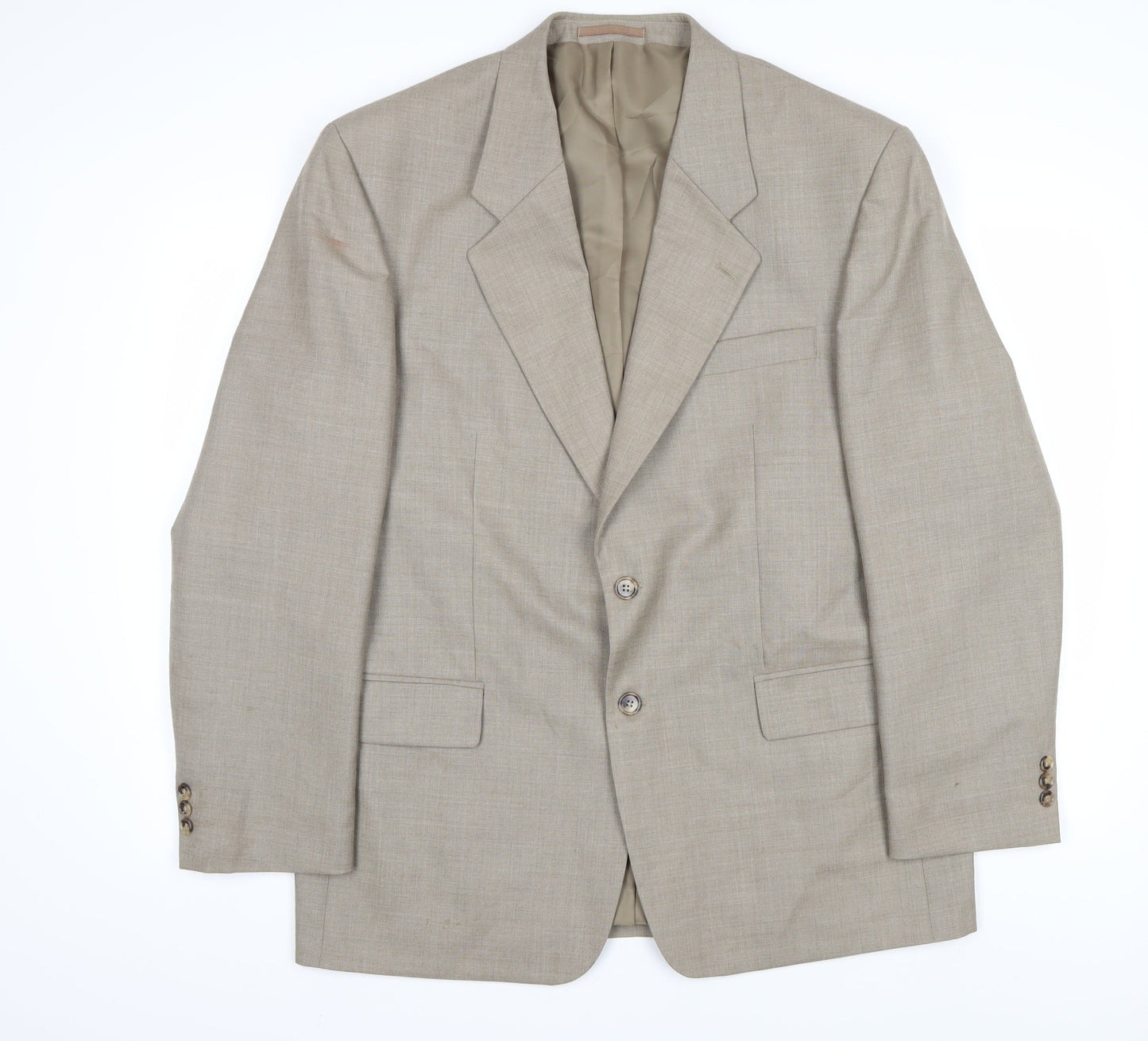 Mens UK Size 44 Skopes Regular Beige Suit Jacket