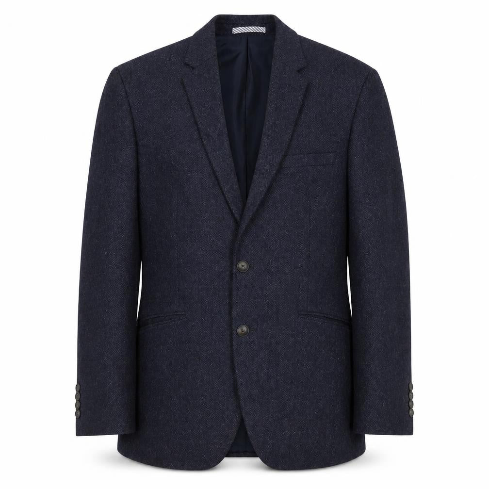 Mens UK Size 40 Marks and Spencer Regular Blue Suit Jacket