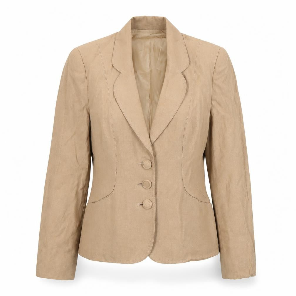 Womens UK Size 10 Alex & Co. Regular Beige Blazer