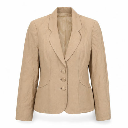 Womens UK Size 10 Alex & Co. Regular Beige Blazer