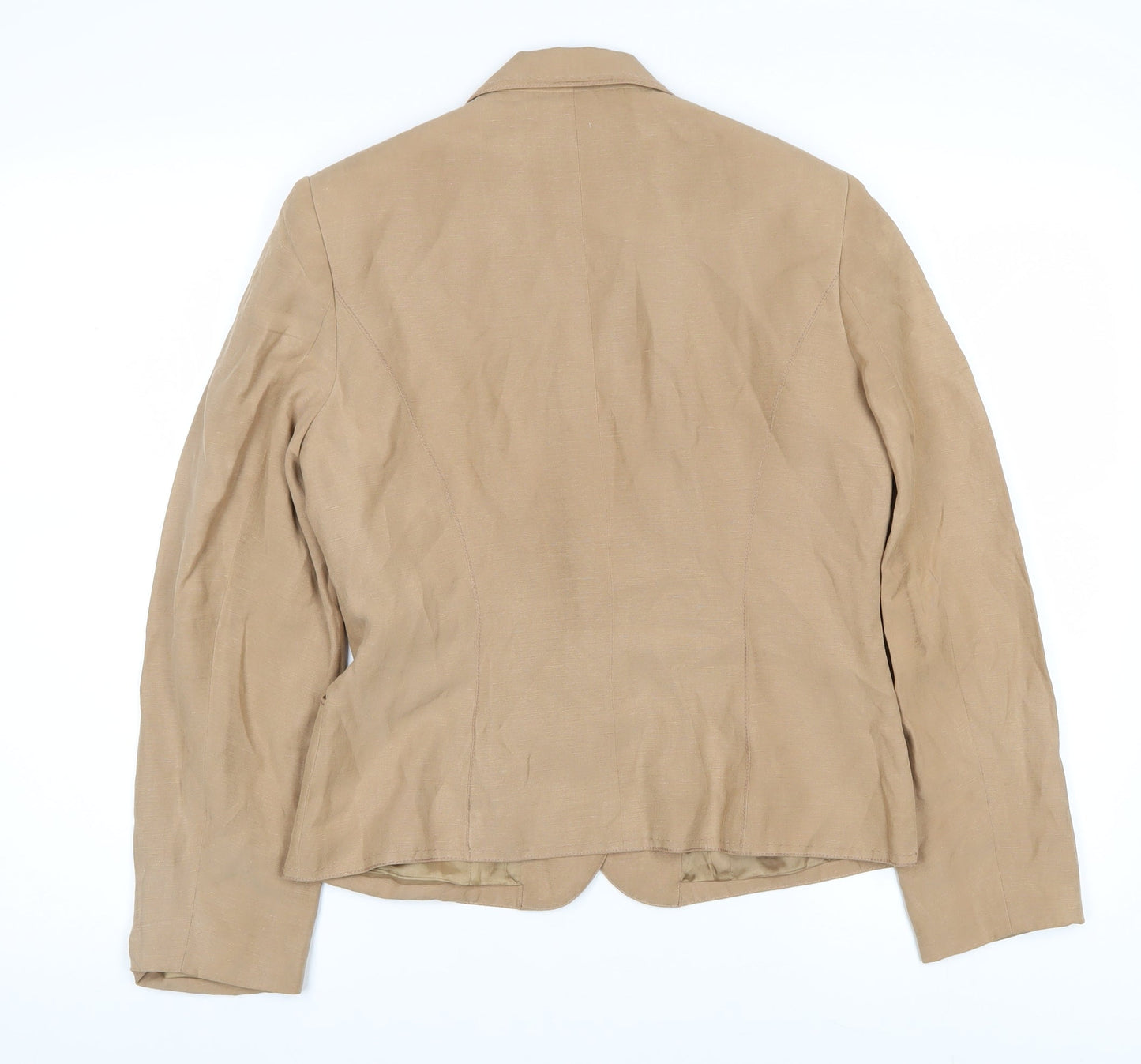 Womens UK Size 10 Alex & Co. Regular Beige Blazer