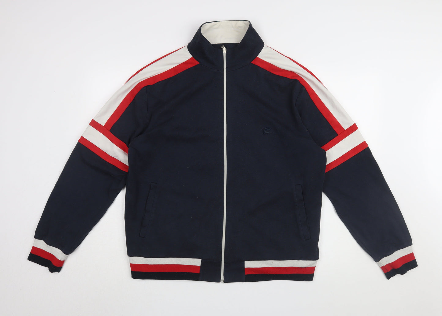 Mens UK Size XL French Connection Blue Varsity Jacket