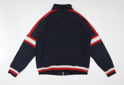 Mens UK Size XL French Connection Blue Varsity Jacket
