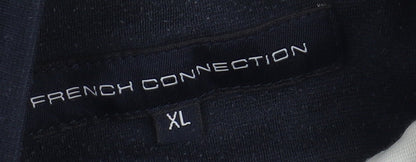 Mens UK Size XL French Connection Blue Varsity Jacket