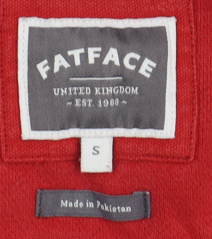 Mens UK Size S FatFace Red Hooded