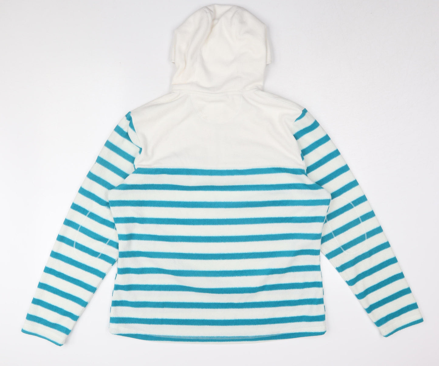 Craghoppers Women's Multicoloured Striped Pullover Hoodie Size 18
