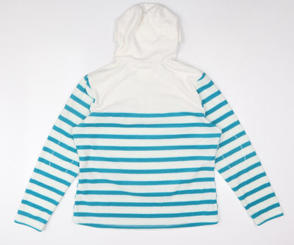 Craghoppers Women's Multicoloured Striped Pullover Hoodie Size 18