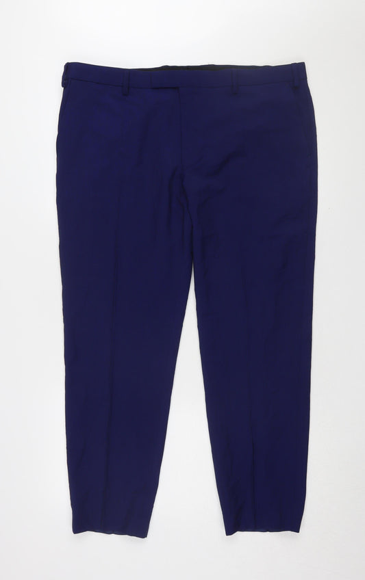 Marks and Spencer Men's Blue Dress Pants Size 40