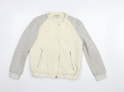 Zara Women’s Grey Basic Jacket S - Versatile & Stylish