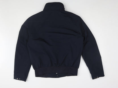 Mens UK Size M Marks and Spencer Blue Bomber Jacket