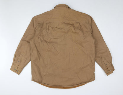 Mens UK Size L Premier Man Brown Basic Jacket