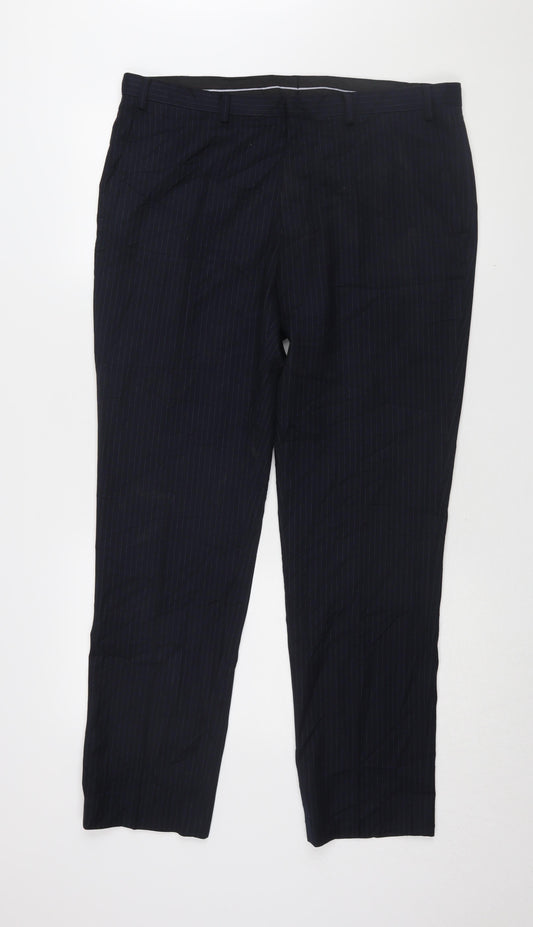 Burton Menswear London Black Slim Fit Dress Pants 36R