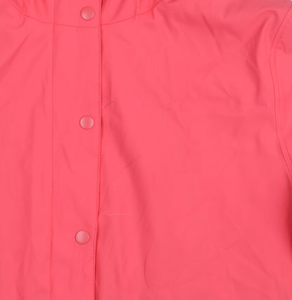 Marks and Spencer Women's Pink Rain Coat, Size 16