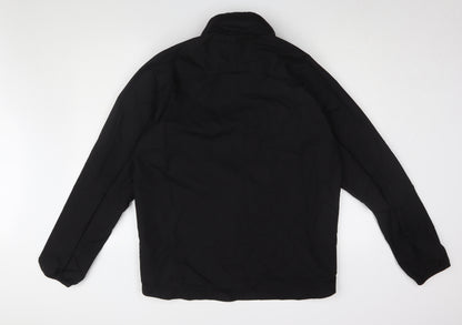 Mens UK Size L PUMA Black Rain Coat