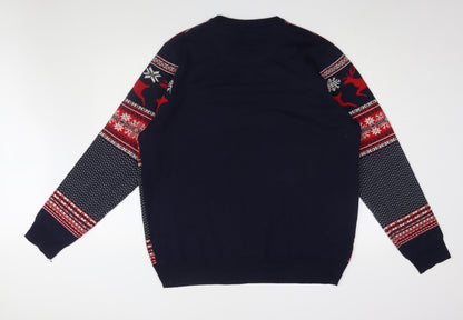 Burton Menswear Men's XL Multicoloured Christmas Jumper