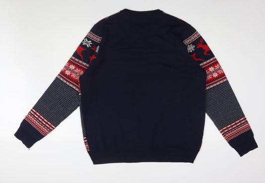 Burton Menswear Men's XL Multicoloured Christmas Jumper