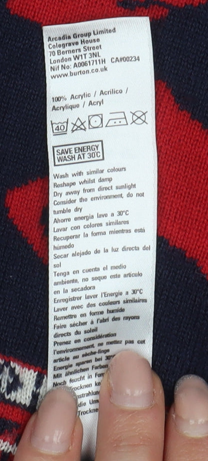 Burton Menswear Men's XL Multicoloured Christmas Jumper