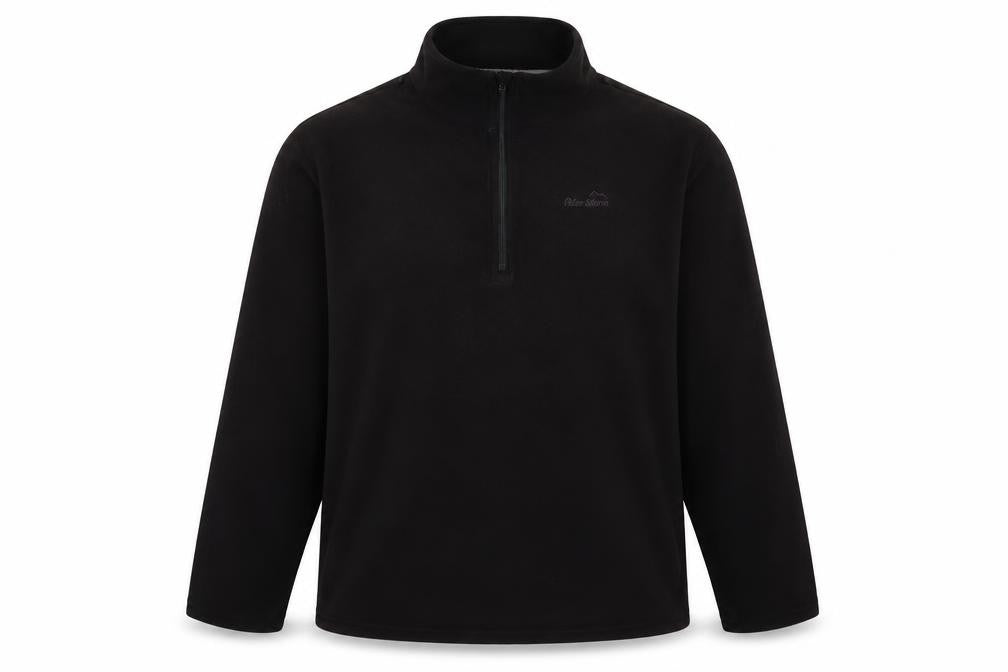 Mens UK Size XL Peter Storm Black 1/2 Zip Sweatshirt